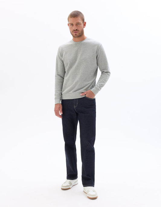 C.95 Loose-Fit Stretch Cotton Jeans - Raw Blue — view 2