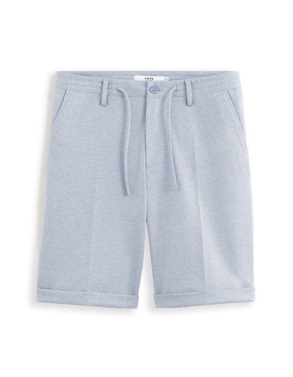 24H Knit Bermuda Shorts - Blue — view 1