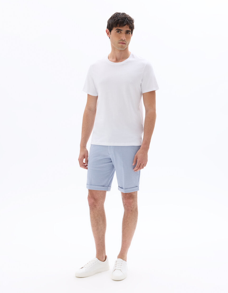24H Knit Bermuda Shorts - Blue — view 3