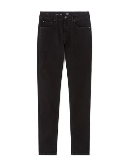 Powerflex Slim-Fit Stretch Jeans - Black — view 1