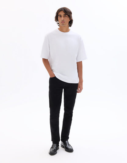 Powerflex Slim-Fit Stretch Jeans - Black — view 2
