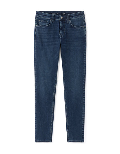 Powerflex Slim-Fit Stretch Jeans - Dark Blue — view 1