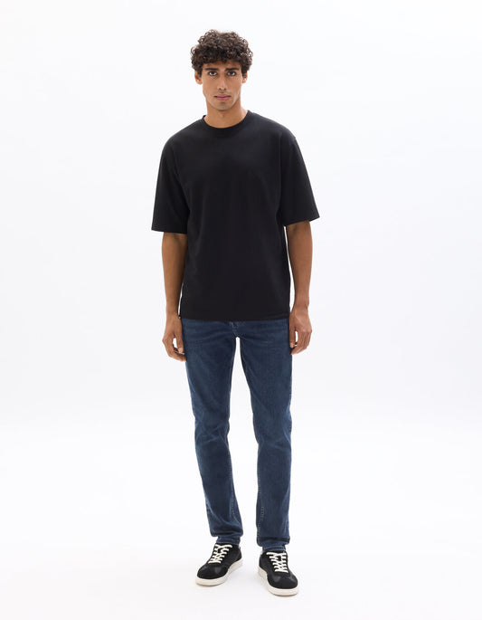 Powerflex Slim-Fit Stretch Jeans - Dark Blue — view 2