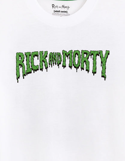 Rick and Morty T-Shirt - White — view 3