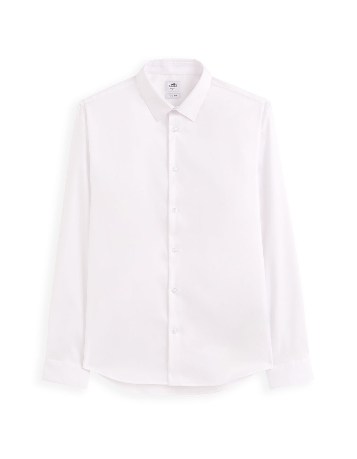 Regular-Fit Royal Oxford Shirt - White — view 1