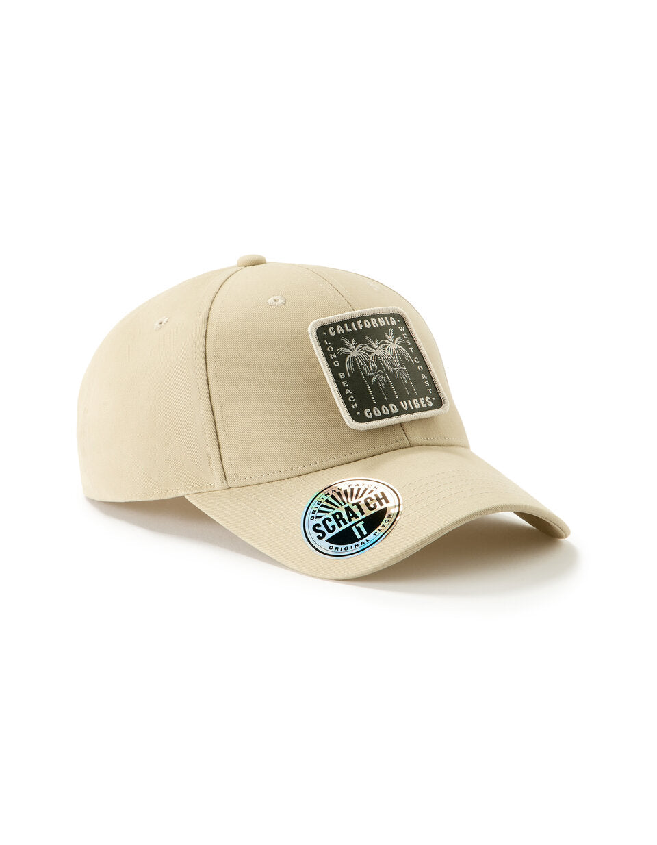 Pure Cotton Cap - Light Beige — view 2