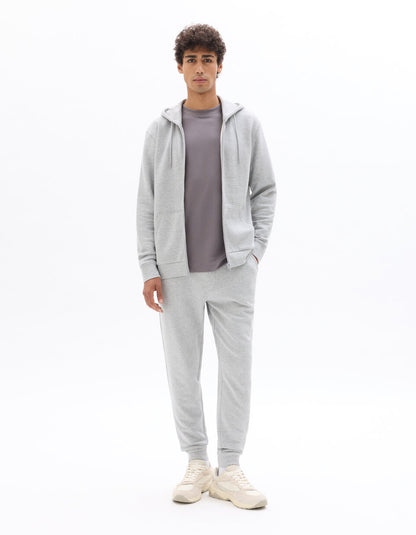 Regular-Fit Joggers - Grey — view 3