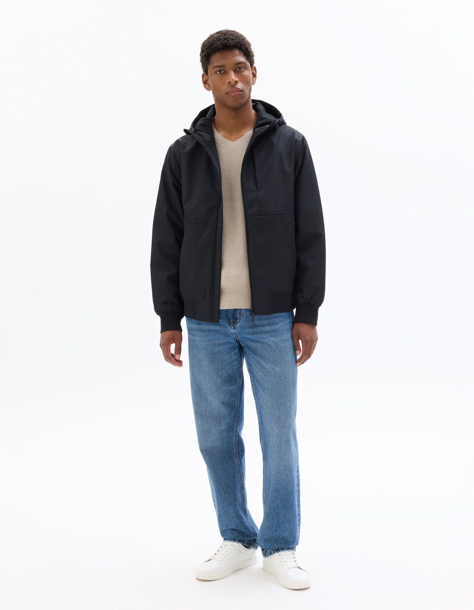 Drycore Hooded Transitional Jacket - Black — view 2