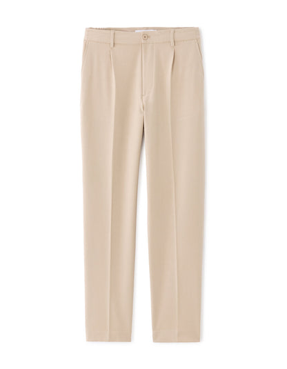 24H Loose-Fit Stretch Trousers - Light Beige — view 1