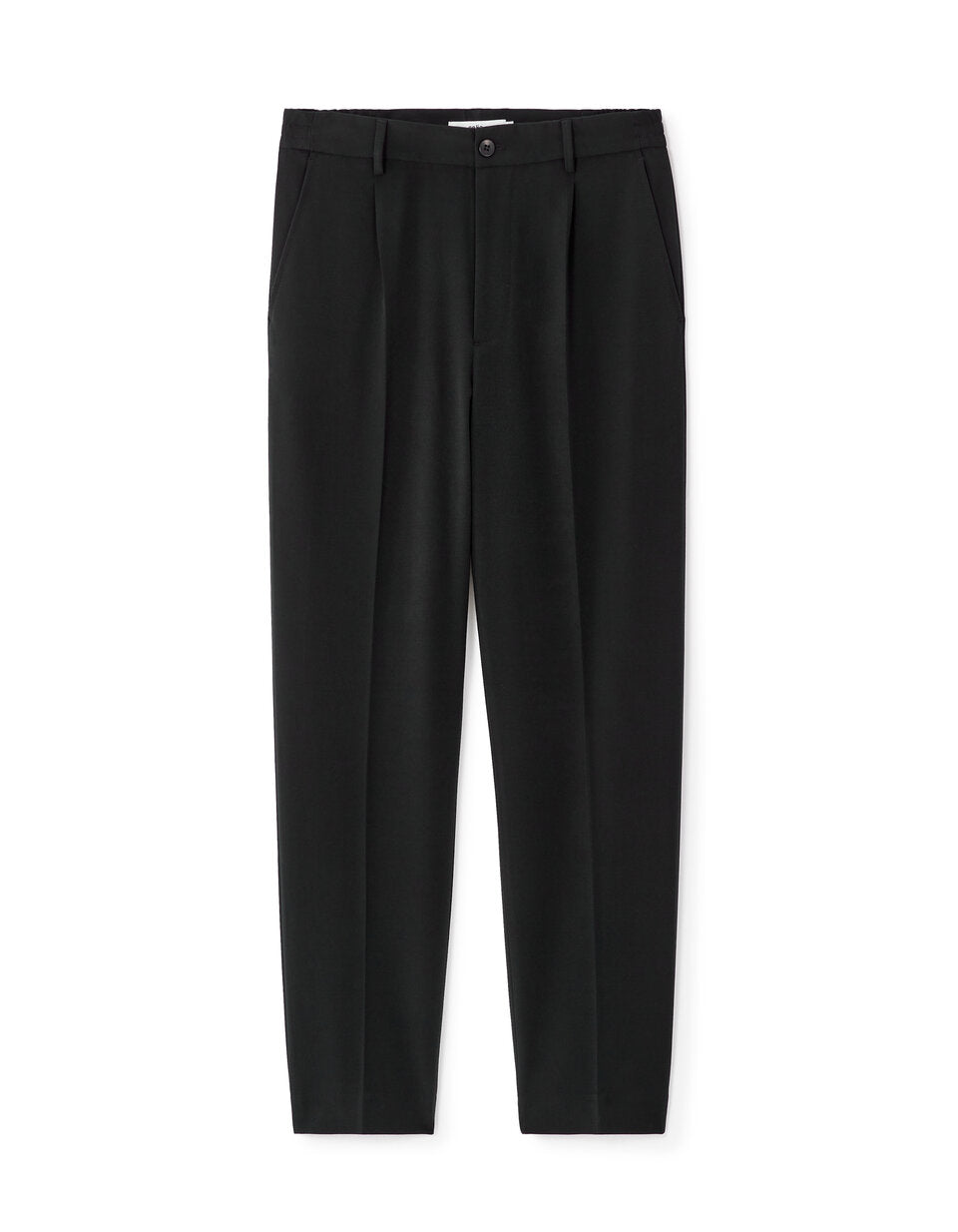 24H Loose-Fit Stretch Trousers - Black — view 1