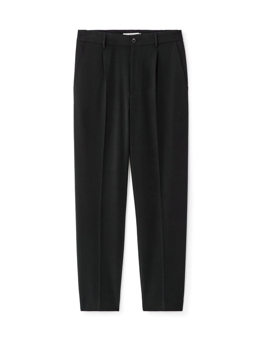 24H Loose-Fit Stretch Trousers - Black — view 1