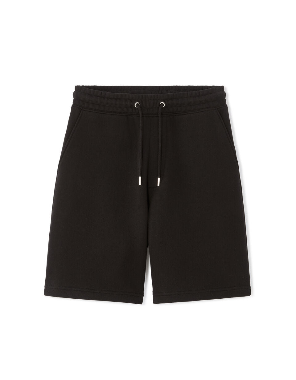 Pure Cotton Sweat Shorts - Black — view 1