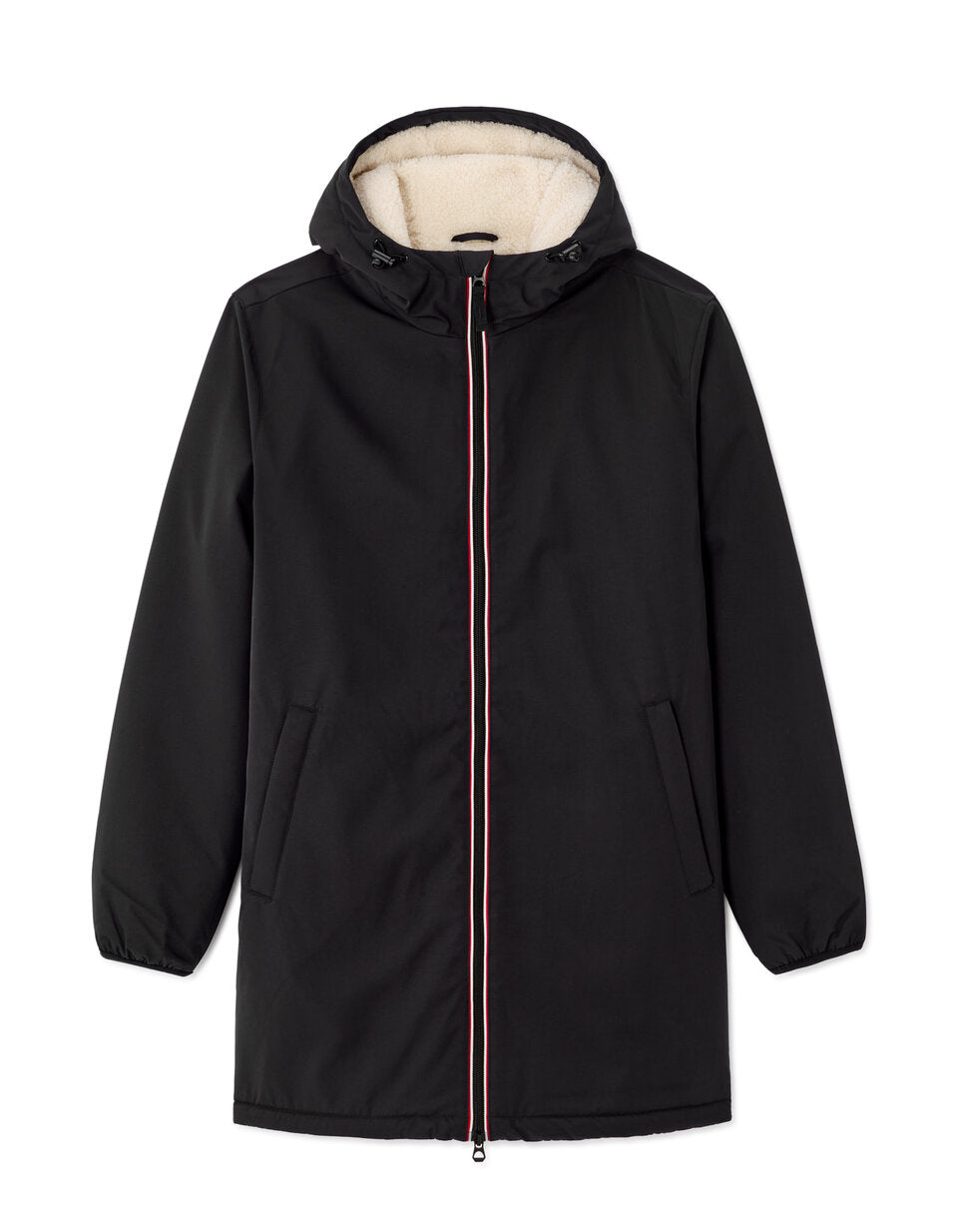 Drycore Hooded Sherpa-Lined Parka - Black — view 1