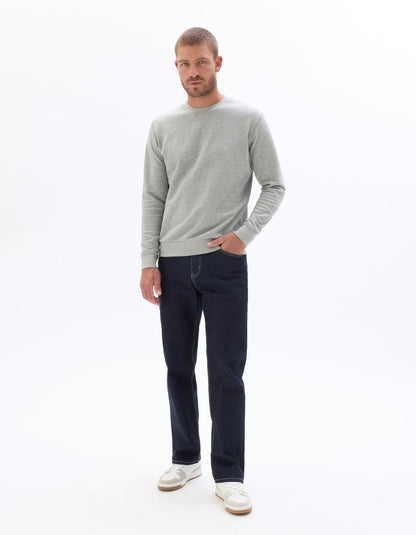 C.95 Loose-Fit Stretch Cotton Jeans - Raw Blue — view 2