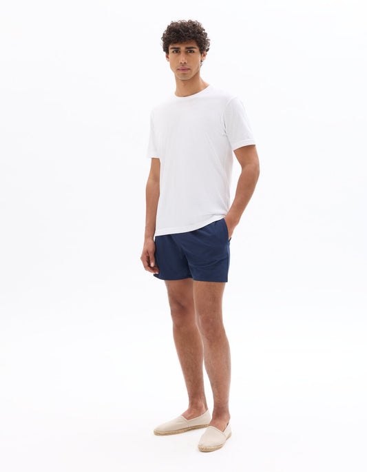 Solid Swim Shorts - Blue — view 2