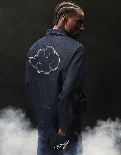 Naruto Shippuden Denim Jacket - Navy — view 3