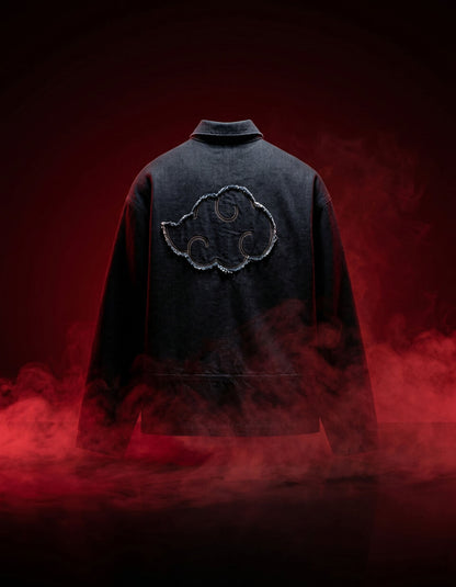 Naruto Shippuden Denim Jacket - Navy — view 1