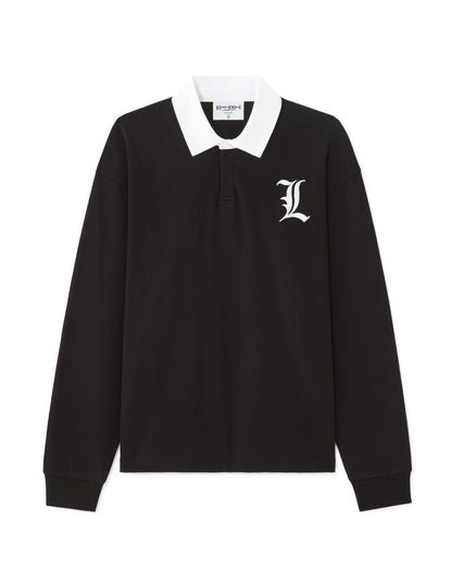 Death Note Polo Shirt - Black — view 1