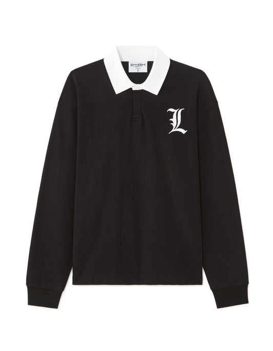 Death Note Polo Shirt - Black — view 1